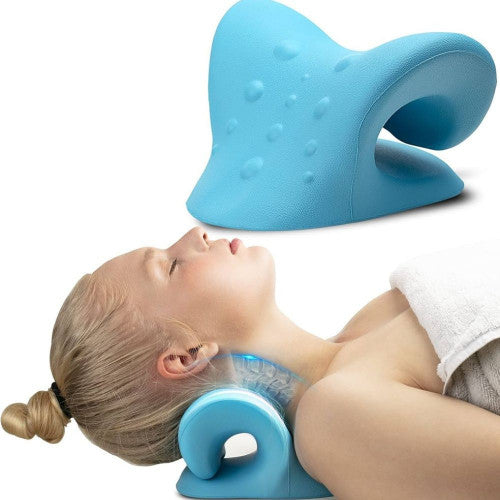 Almohada de tracción cervical