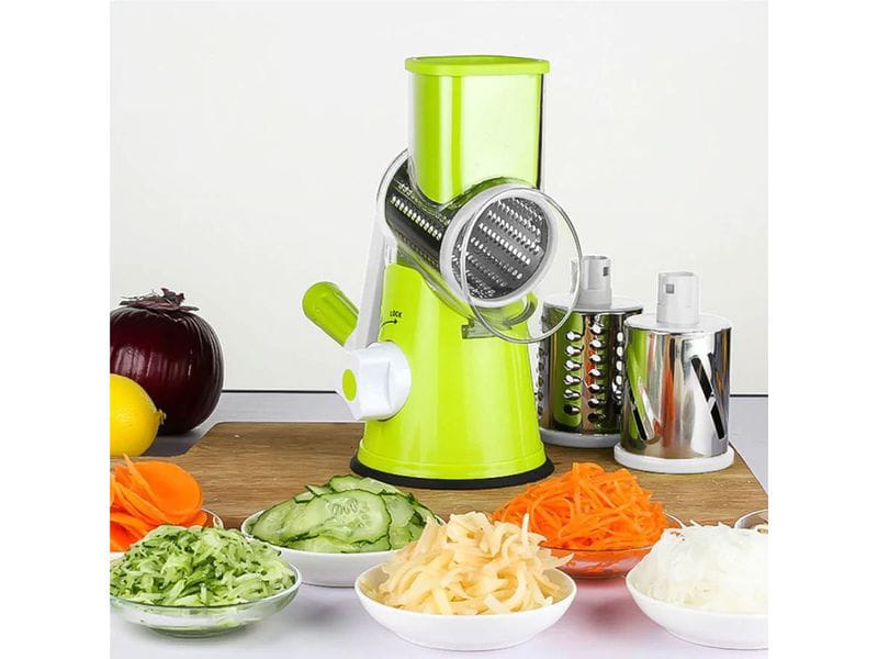 VeggieSlice El arma secreta de tu cocina 🧑‍🍳⚔️ Ralla, rebana y pica al instante 🧅🥕🥒