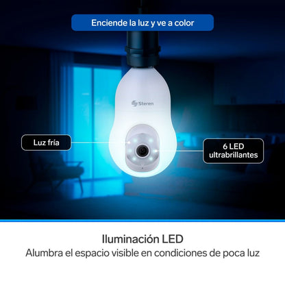 SmartFoco 360 🧠💡 Vigilancia discreta, protección poderosa. 👁️⚡